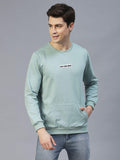 Mens Printed Full Sleeves Sweatshirt