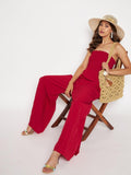 Uptownie Lite Women's Maxi Strapless Jumpsuit